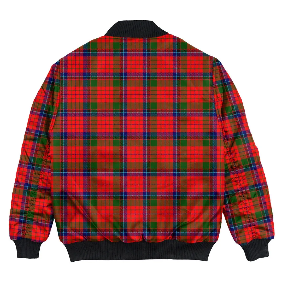 Clan Nicolson Modern Tartan Bomber Jacket TD85 Nicolson Modern Tartan Tartan Bomber Jacket   