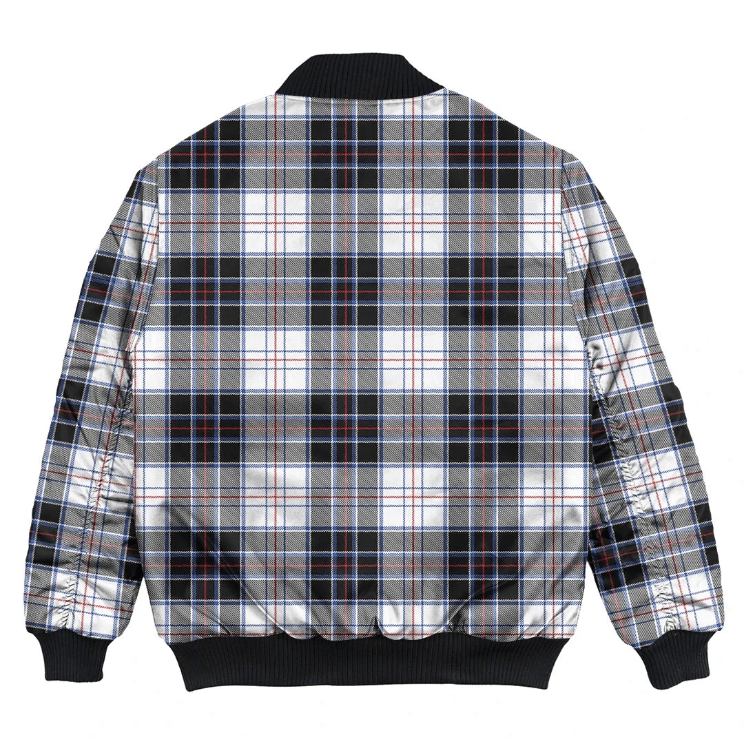 Clan MacRae Dress Modern Tartan Bomber Jacket MH86 MacRae Dress Modern Tartan Tartan Bomber Jacket   