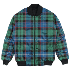 Clan Hunter Ancient Tartan Bomber Jacket IB17 Hunter Ancient Tartan Tartan Bomber Jacket   