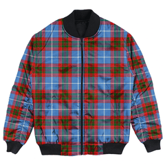 Clan Edinburgh District Tartan Bomber Jacket TC78 Edinburgh District Tartan Tartan Bomber Jacket   