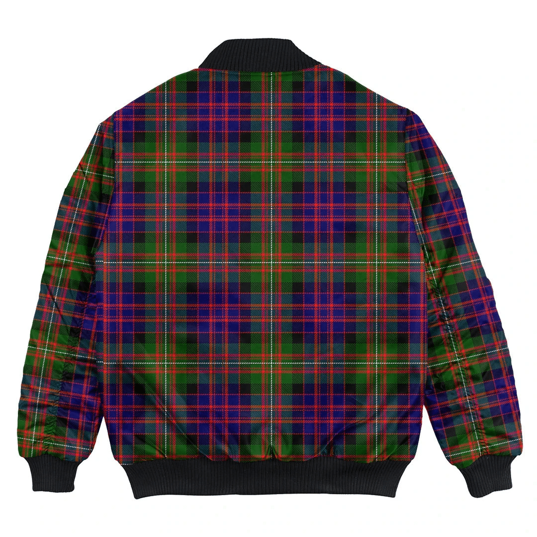 Clan MacDonnell of Glengarry Modern Tartan Bomber Jacket GD77 MacDonnell of Glengarry Modern Tartan Tartan Bomber Jacket   