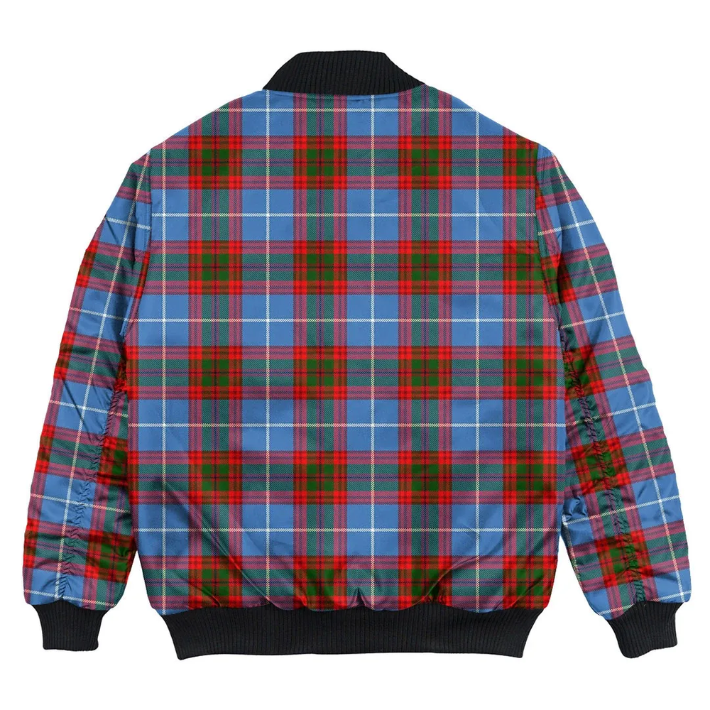 Clan Edinburgh District Tartan Bomber Jacket TC78 Edinburgh District Tartan Tartan Bomber Jacket   