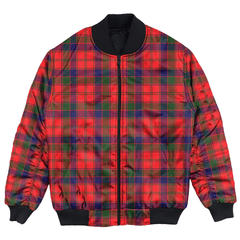 Clan Robertson Modern Tartan Bomber Jacket YL78 Robertson Modern Tartan Tartan Bomber Jacket   