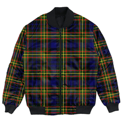 Clan MacLellan Modern Tartan Bomber Jacket BE27 MacLellan Modern Tartan Tartan Bomber Jacket   