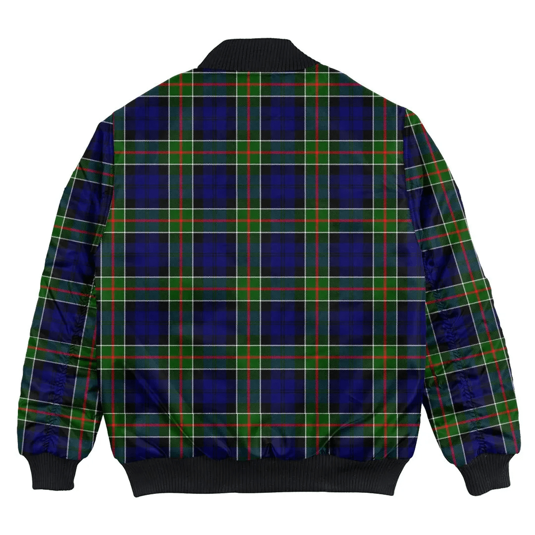 Clan Colquhoun Modern Tartan Bomber Jacket CI24 Colquhoun Modern Tartan Tartan Bomber Jacket   