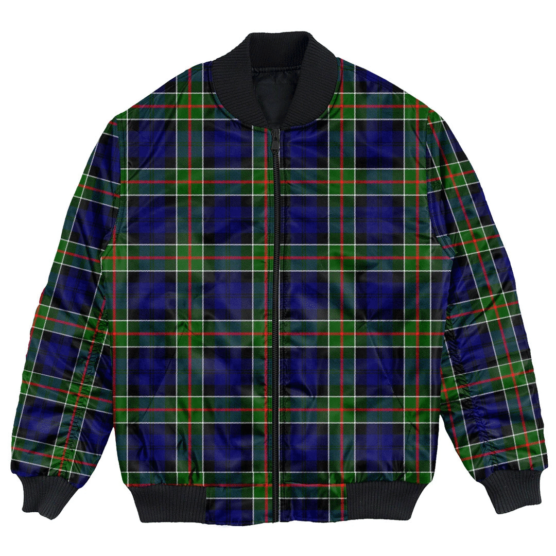 Clan Colquhoun Modern Tartan Bomber Jacket CI24 Colquhoun Modern Tartan Tartan Bomber Jacket   