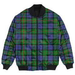 Clan Paterson Tartan Bomber Jacket TA88 Paterson Tartan Tartan Bomber Jacket   