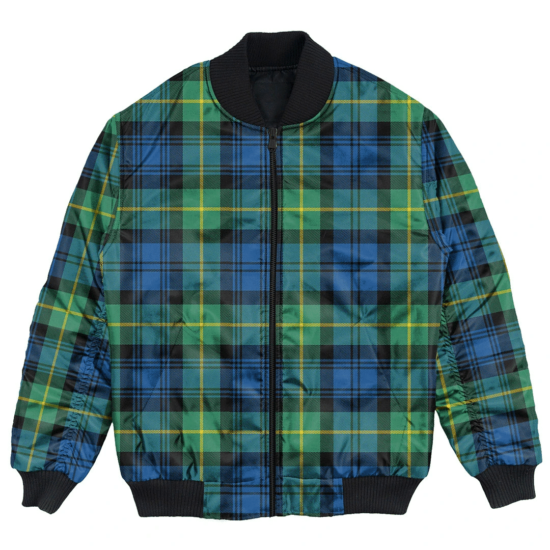 Clan Gordon Ancient Tartan Bomber Jacket RB87 Gordon Ancient Tartan Tartan Bomber Jacket   