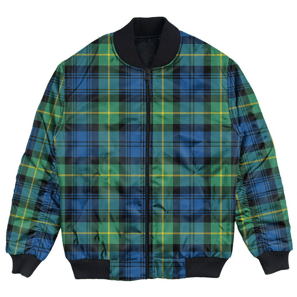 Clan Gordon Ancient Tartan Bomber Jacket RB87 Gordon Ancient Tartan Tartan Bomber Jacket   