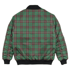 Clan MacKinnon Hunting Ancient Tartan Bomber Jacket IE45 MacKinnon Hunting Ancient Tartan Tartan Bomber Jacket   