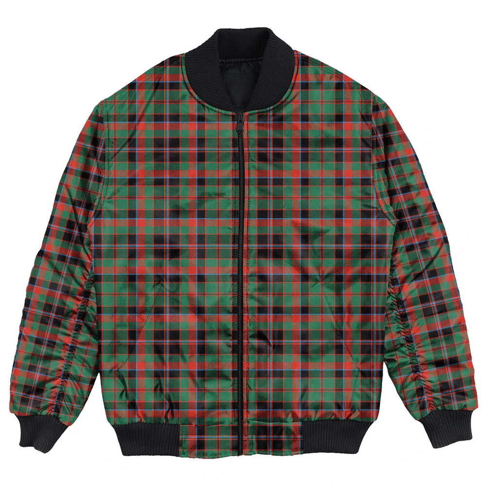 Clan Cumming Hunting Ancient Tartan Bomber Jacket VP44 Cumming Hunting Ancient Tartan Tartan Bomber Jacket   
