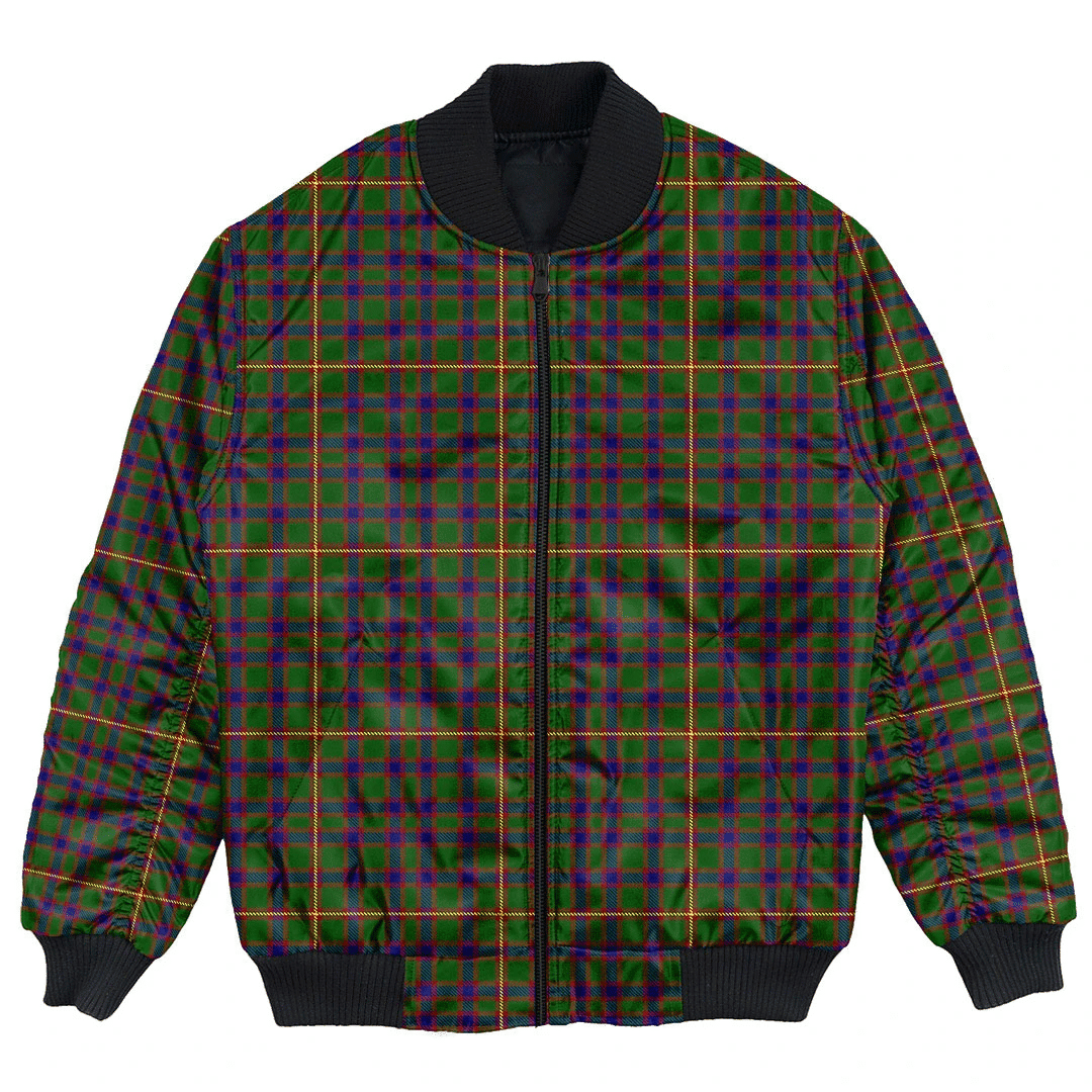 Clan Hall Tartan Bomber Jacket XX98 Clan Hall (Hall Tartan) Tartan Bomber Jacket   