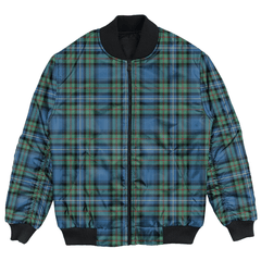 Clan Robertson Hunting Ancient Tartan Bomber Jacket QV62 Robertson Hunting Ancient Tartan Tartan Bomber Jacket   