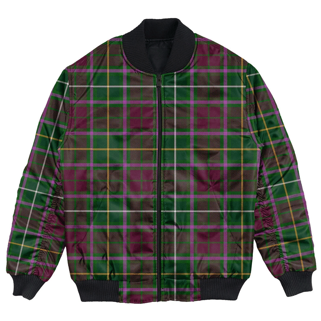 Clan Crosbie Tartan Bomber Jacket IU99 Crosbie Tartan Tartan Bomber Jacket   
