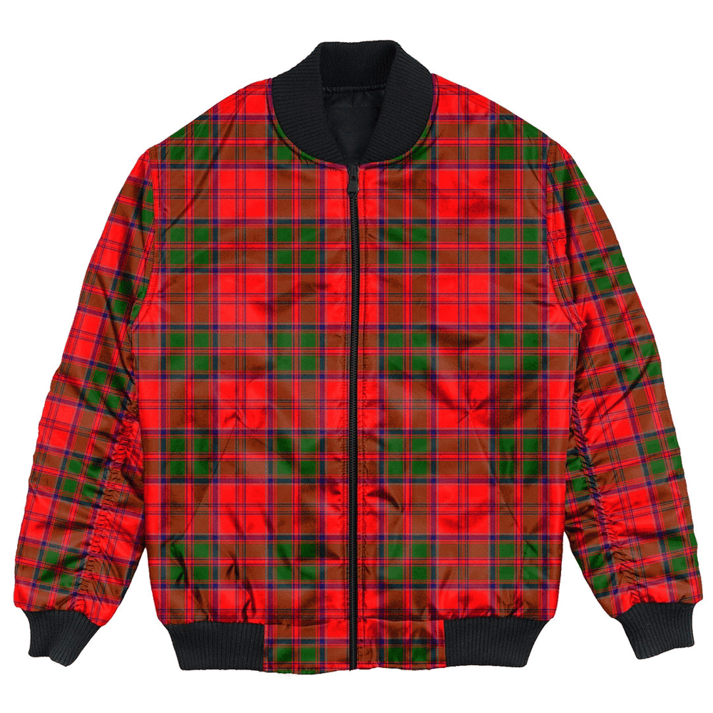 Clan Grant Modern Tartan Bomber Jacket TR47 Grant Modern Tartan Tartan Bomber Jacket   
