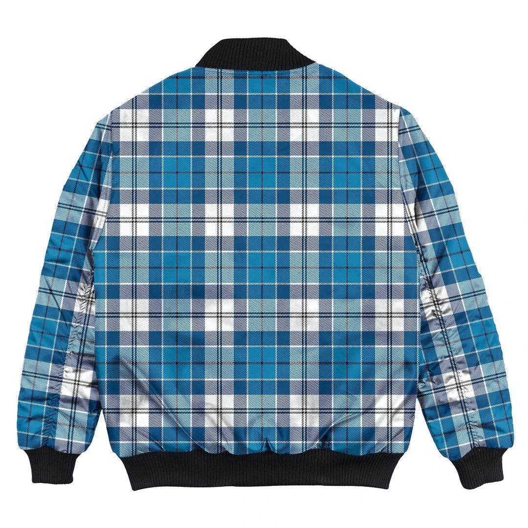 Clan Roberton Tartan Bomber Jacket UB89 Roberton Tartan Tartan Bomber Jacket   