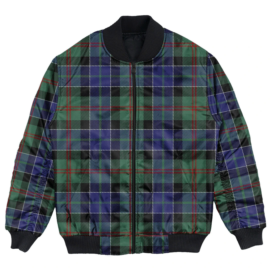 Clan MacPhedran Tartan Bomber Jacket TI15 MacPhedran Tartan Tartan Bomber Jacket   