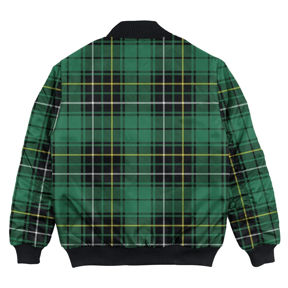 Clan MacAlpine Ancient Tartan Bomber Jacket KN57 MacAlpine Ancient Tartan Tartan Bomber Jacket   