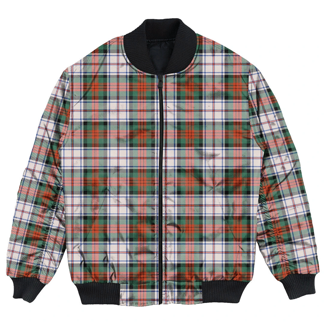 Clan MacDuff Dress Ancient Tartan Bomber Jacket IK88 MacDuff Dress Ancient Tartan Tartan Bomber Jacket   