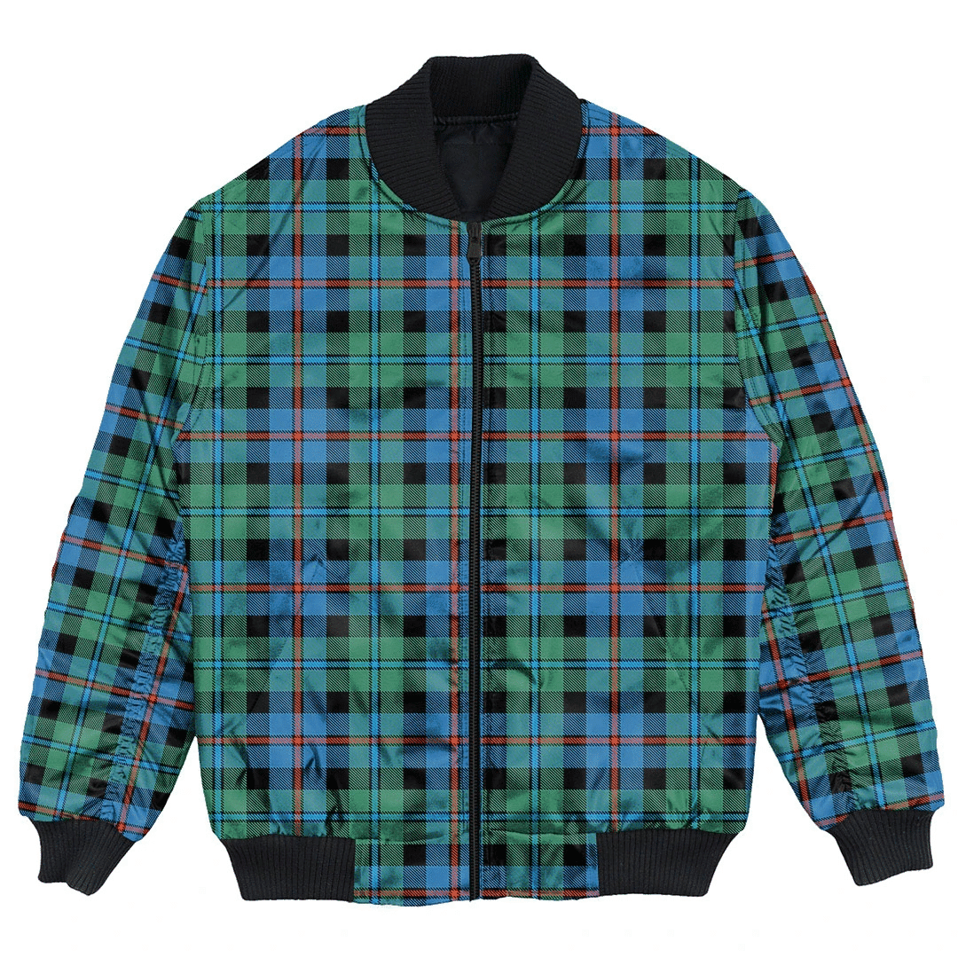 Clan Campbell of Cawdor Ancient Tartan Bomber Jacket FW73 Campbell of Cawdor Ancient Tartan Tartan Bomber Jacket   