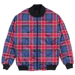 Clan Graham of Menteith Red Tartan Bomber Jacket TE33 Graham of Menteith Red Tartan Tartan Bomber Jacket   