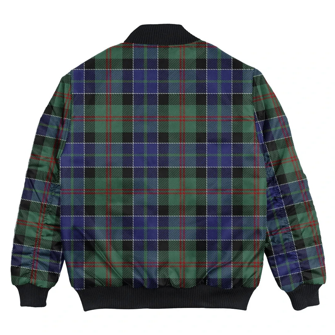 Clan MacPhedran Tartan Bomber Jacket TI15 MacPhedran Tartan Tartan Bomber Jacket   
