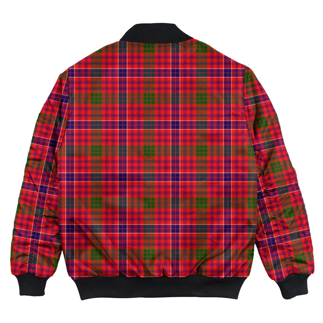 Clan MacRae Modern Tartan Bomber Jacket CY61 MacRae Modern Tartan Tartan Bomber Jacket   