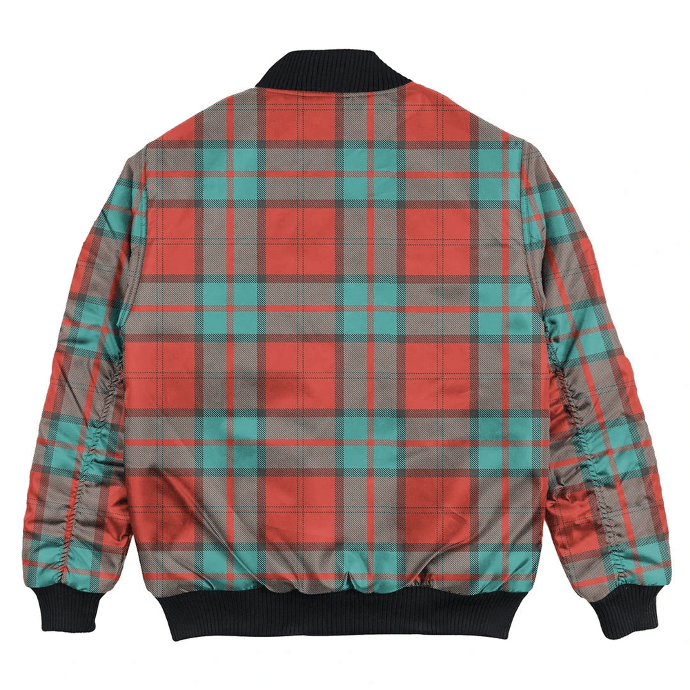 Clan Dunbar Ancient Tartan Bomber Jacket GA13 Dunbar Ancient Tartan Tartan Bomber Jacket   