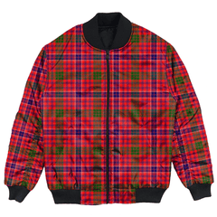Clan MacRae Modern Tartan Bomber Jacket CY61 MacRae Modern Tartan Tartan Bomber Jacket   