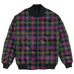 Clan Logan Modern Tartan Bomber Jacket OD79 Logan Modern Tartan Tartan Bomber Jacket   