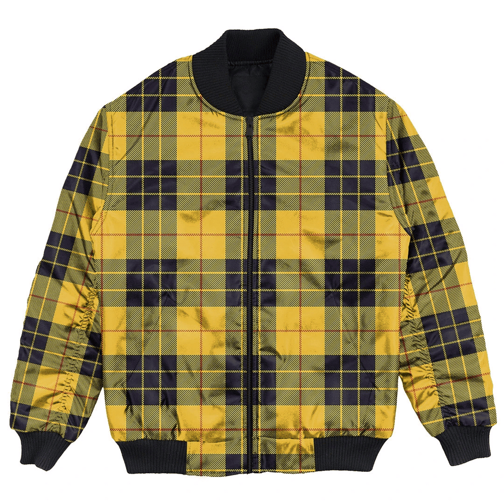 Clan MacLeod of Lewis Ancient Tartan Bomber Jacket OW66 MacLeod of Lewis Ancient Tartan Tartan Bomber Jacket   