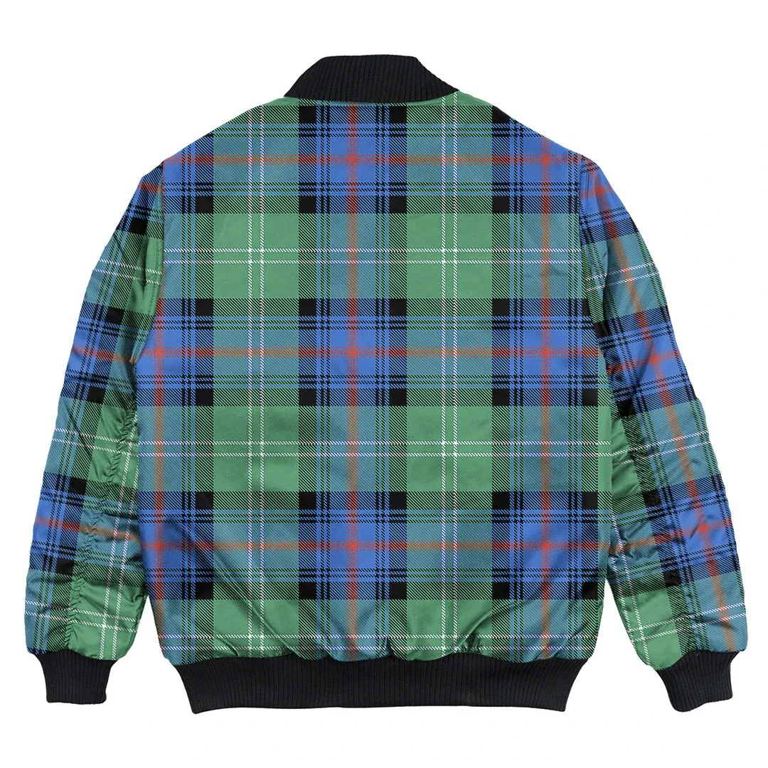 Clan Sutherland Old Ancient Tartan Bomber Jacket LT53 Sutherland Old Ancient Tartan Tartan Bomber Jacket   