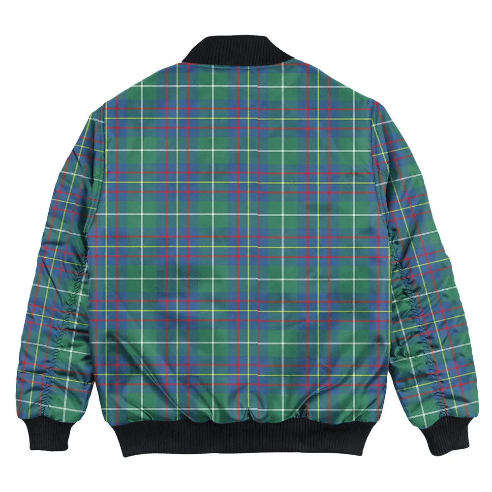 Clan Inglis Ancient Tartan Bomber Jacket GF26 Inglis Ancient Tartan Tartan Bomber Jacket   