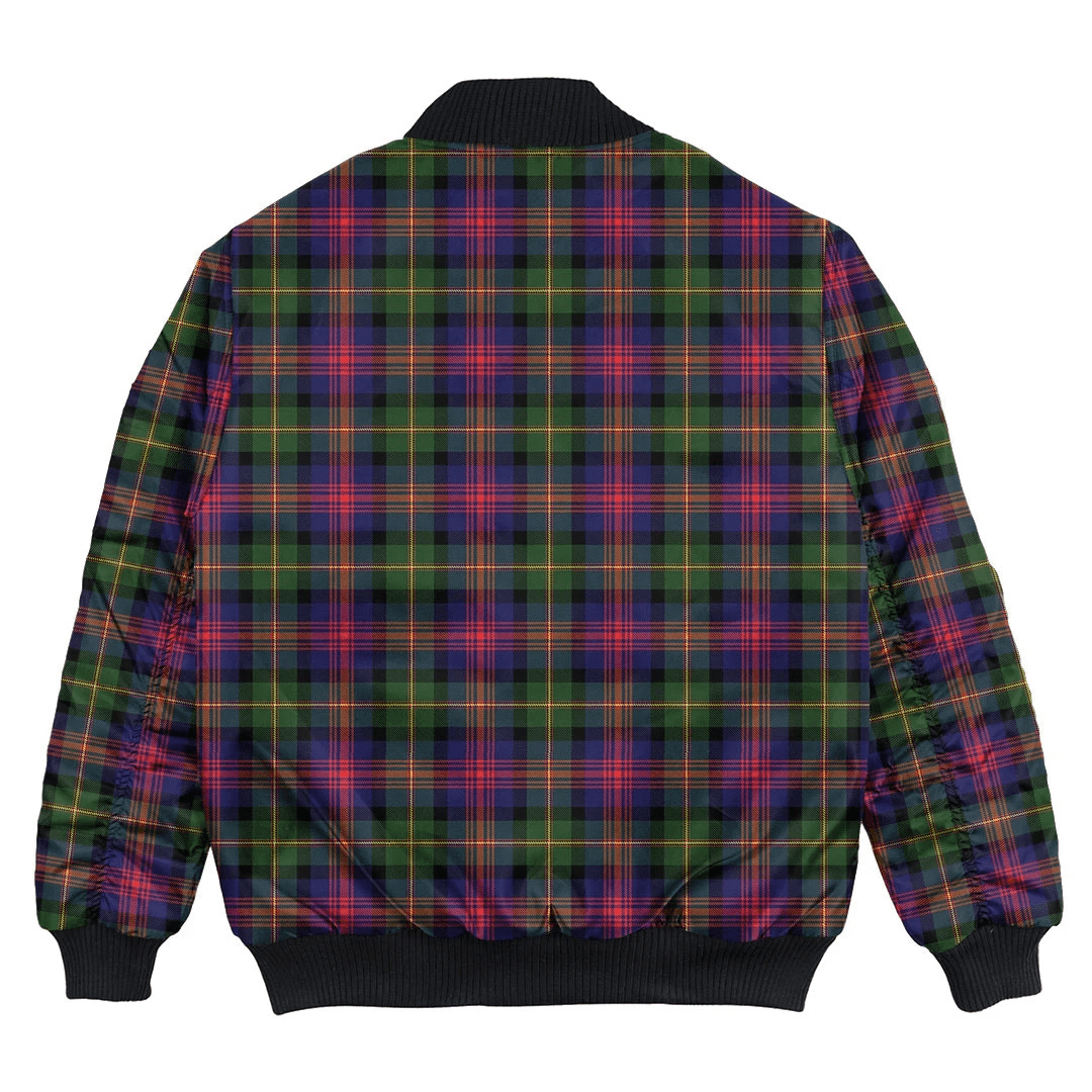 Clan Logan Modern Tartan Bomber Jacket OD79 Logan Modern Tartan Tartan Bomber Jacket   