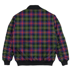 Clan Logan Modern Tartan Bomber Jacket OD79 Logan Modern Tartan Tartan Bomber Jacket   