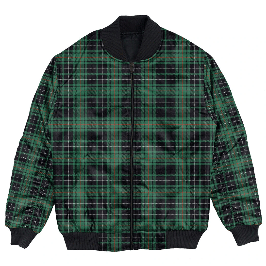 Clan MacAulay Hunting Ancient Tartan Bomber Jacket KP71 MacAulay Hunting Ancient Tartan Tartan Bomber Jacket   