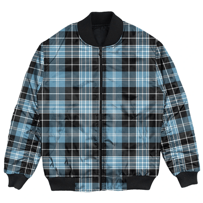 Clan Clark Ancient Tartan Bomber Jacket RQ43