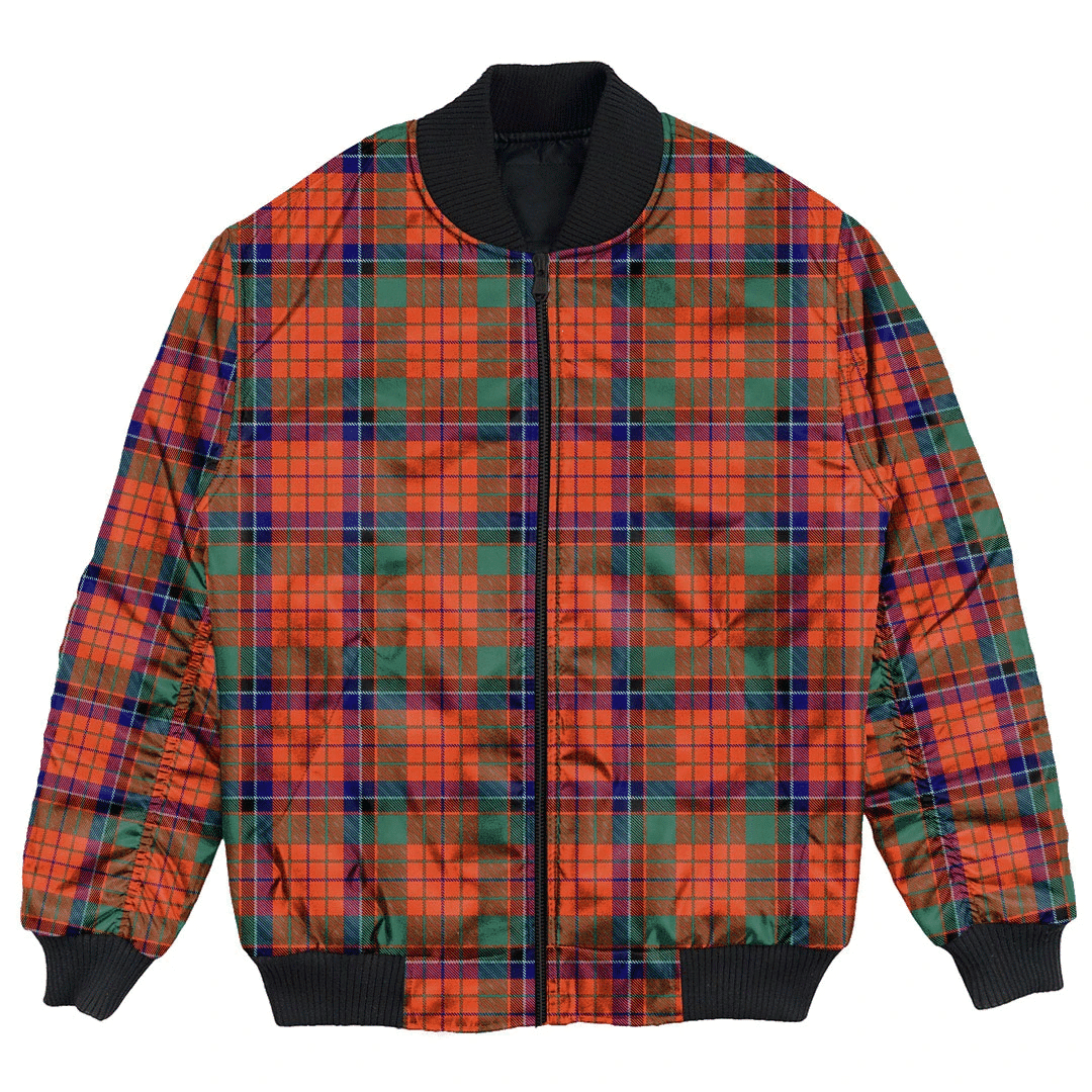Clan Nicolson Ancient Tartan Bomber Jacket ZI59 Nicolson Ancient Tartan Tartan Bomber Jacket   