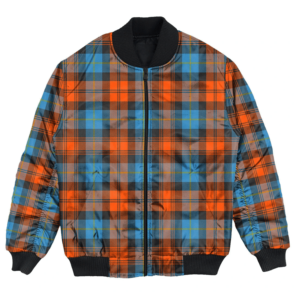 Clan MacLachlan Ancient Tartan Bomber Jacket TY78 MacLachlan Ancient Tartan Tartan Bomber Jacket   