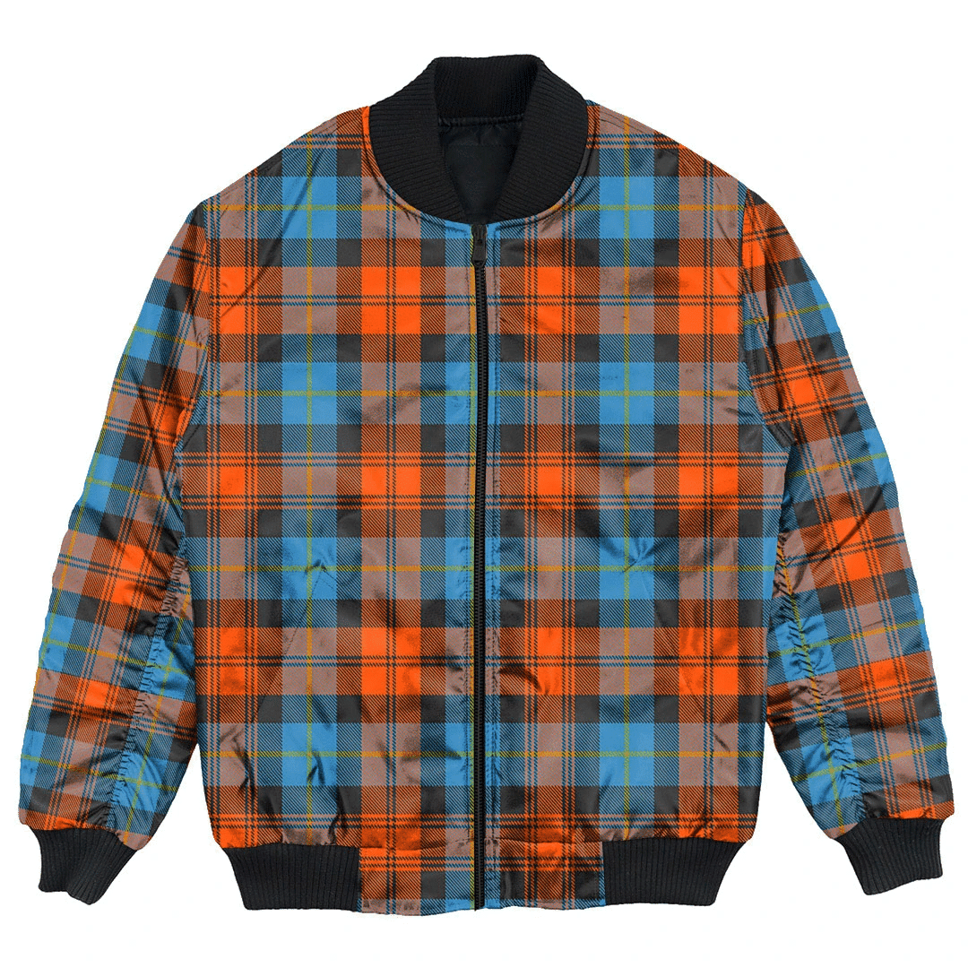 Clan MacLachlan Ancient Tartan Bomber Jacket TY78 MacLachlan Ancient Tartan Tartan Bomber Jacket   