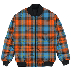 Clan MacLachlan Ancient Tartan Bomber Jacket TY78 MacLachlan Ancient Tartan Tartan Bomber Jacket   