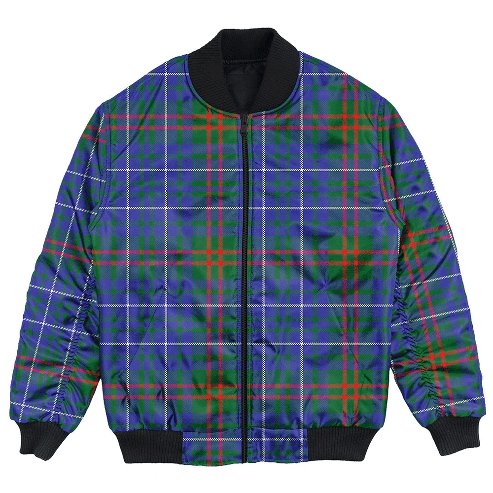 Clan Edmonstone Tartan Bomber Jacket PO26 Edmonstone Tartan Tartan Bomber Jacket   