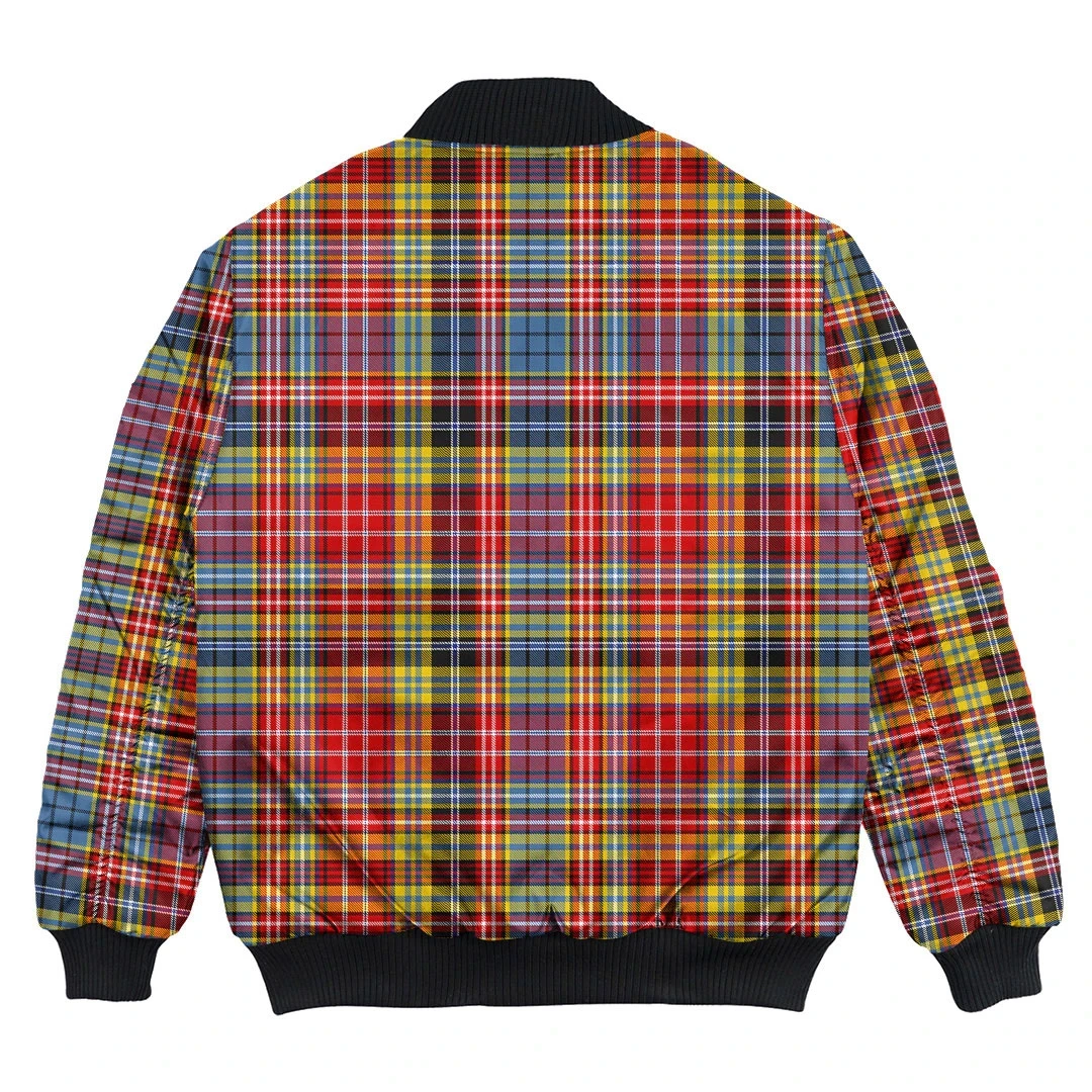 Clan Ogilvie Tartan Bomber Jacket PS79 Ogilvie Tartan Tartan Bomber Jacket   