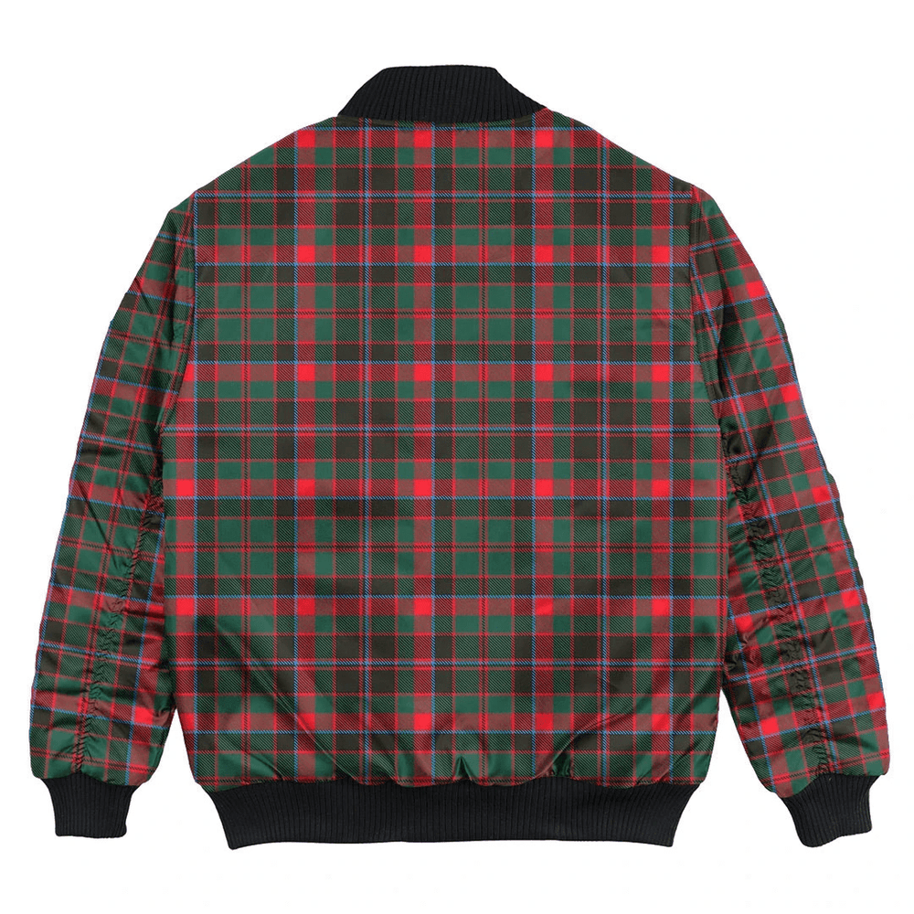 Clan Cumming Hunting Modern Tartan Bomber Jacket KW47 Cumming Hunting Modern Tartan Tartan Bomber Jacket   