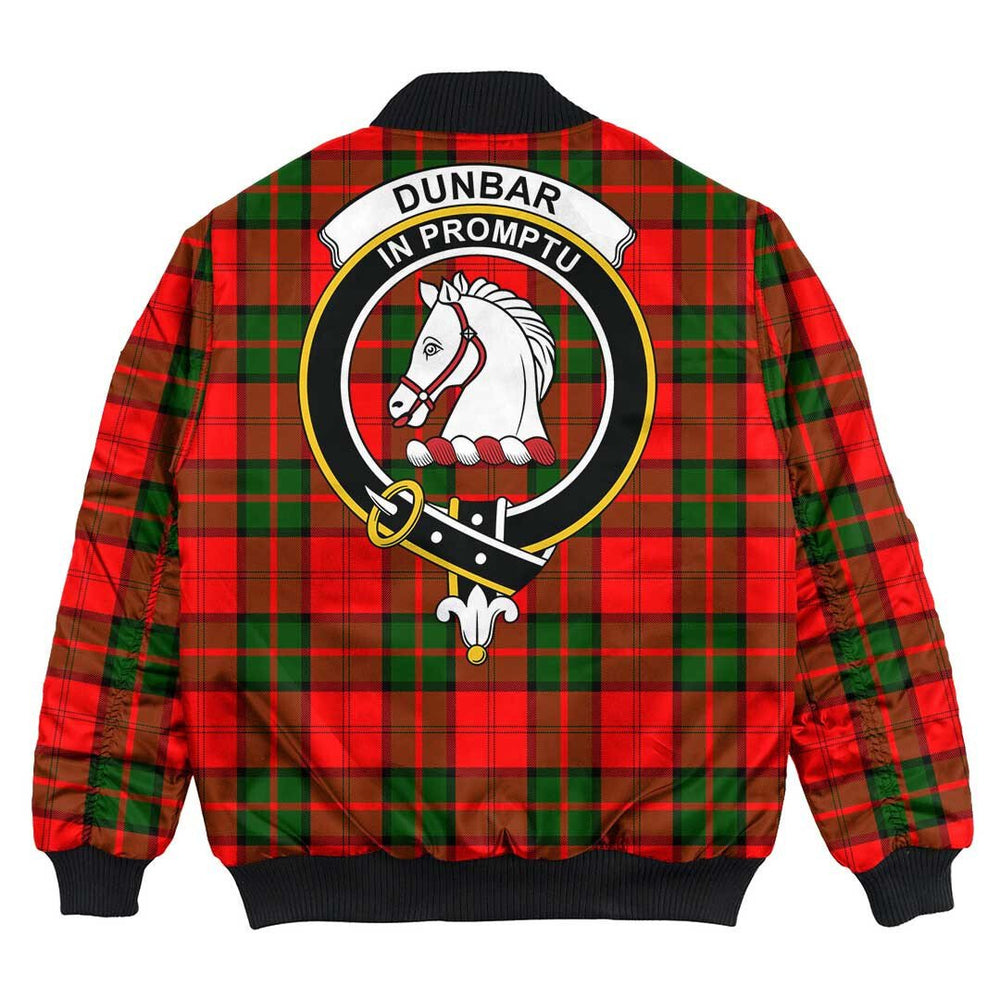 Clan Dunbar Modern Tartan Crest Bomber Jacket DW20 Dunbar Modern Tartan Tartan Bomber Jacket   