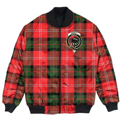 Clan Nesbitt Modern Tartan Crest Bomber Jacket JK29 Nesbitt Modern Tartan Tartan Bomber Jacket   
