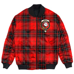 Clan Wemyss Modern Tartan Crest Bomber Jacket YT96 Wemyss Modern Tartan Tartan Bomber Jacket   