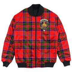 Clan MacGillivray Modern Tartan Crest Bomber Jacket WW25 MacGillivray Modern Tartan Tartan Bomber Jacket   