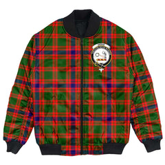 Clan Skene Modern Tartan Crest Bomber Jacket XN57 Skene Modern Tartan Tartan Bomber Jacket   