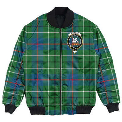 Clan Duncan Ancient Tartan Crest Bomber Jacket EE17